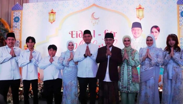 Prima Salam dan Istri Ajak Warga Rayakan Hari Kemenangan Bersama