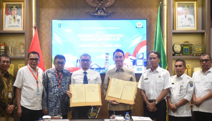 Pemkab OKI–Unsri Bersinergi Kelola Gambut Berkelanjutan dan Kendalikan Karhutla