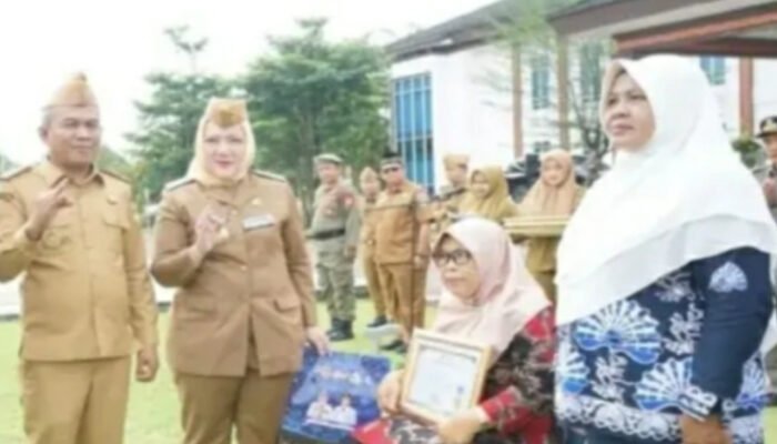 Bupati Musi Rawas H. Ratna Machmud, Pimpin Pelepasan 57 ASN Purnatugas