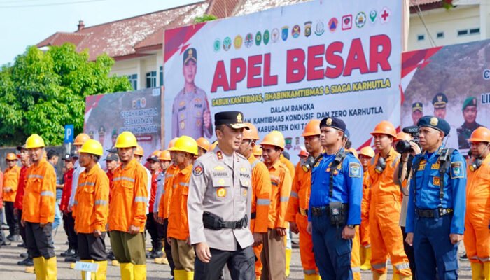Ribuan Personel Disiagakan, OKI Tanggap Karhutla Sejak Dini
