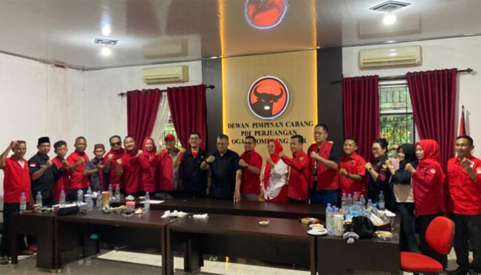 Pererat Soliditas Partai, Giri Ramanda N. Kiemas Silaturahmi dengan Kader PDIP OKI