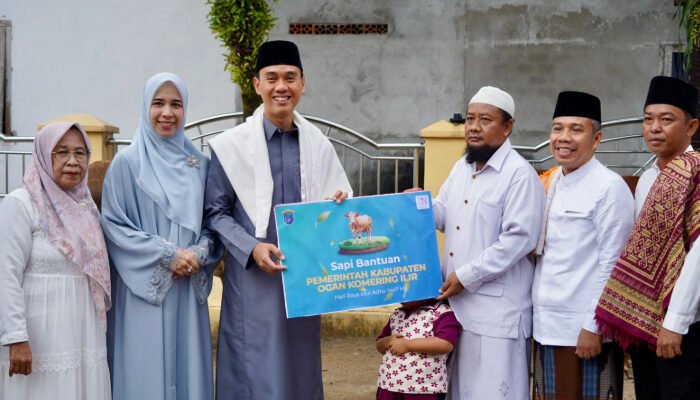 ASN OKI Tebar 60 Hewan Kurban untuk Warga Kurang Mampu