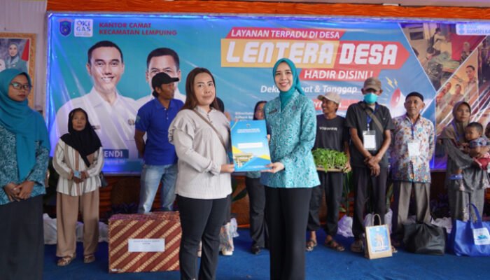Lentera Desa Permudah Warga Lempuing Mengakses Puluhan Layanan