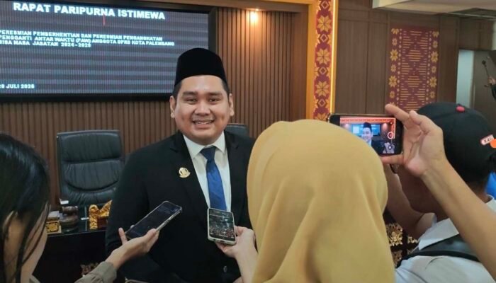SAH! M. Djody Nugraha Dilantik Jadi Anggota DPRD Kota Palembang