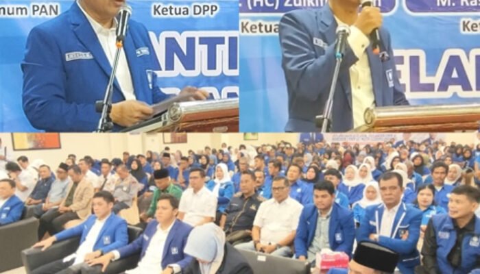 PAN Linggau Dilantik, Joncik Siap Maju Pilgub Sumsel