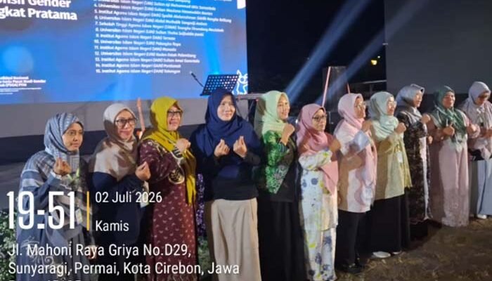 PSGA UIN Raden Fatah Palembang Raih Penghargaan Perguruan Tinggi Responsif Gender Peringkat Pratama