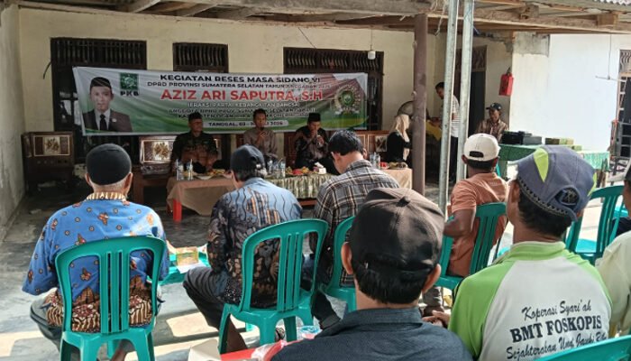 Reses Masa Sidang VI Dapil III OKI-OI di Desa Kepayang Lempuing, Aziz Ari Saputra Tampung Aspirasi Jalan dan Peternakan