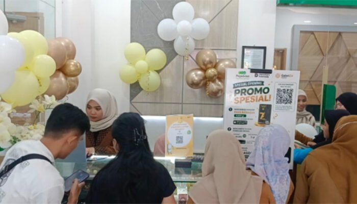 Grand Opening Galeri 24 Lahat Kebanjiran Pemburu Emas