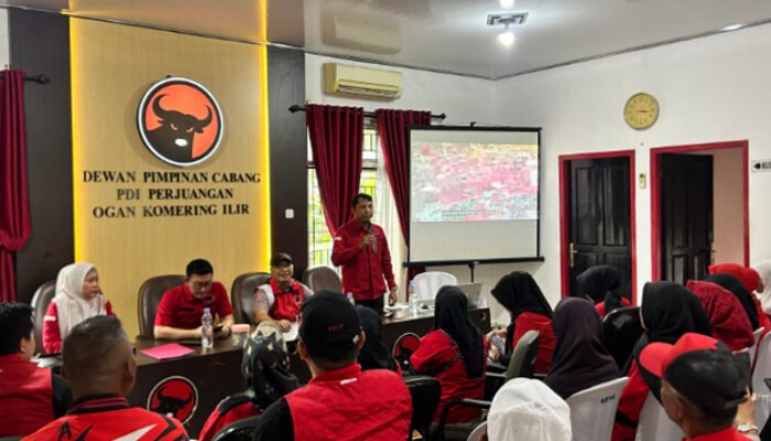 DPC PDIP OKI Gelar Wawasan Kebangsaan, Jadikan Kudatuli Inspirasi Perjuangan Demokrasi