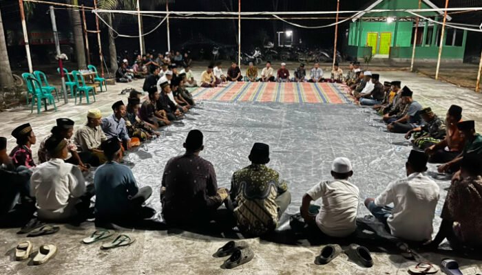Sambut HUT RI, Warga Desa Jaya Agung P19 Gelar Malam Tasyakuran dan Doa Bersama