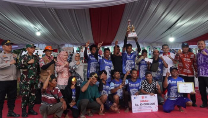 Final Bidar OKI Tutup Rangkaian HUT ke-81 RI, Lubuk Dalam Kembali Juara