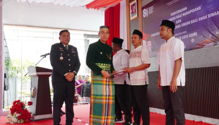 HUT ke-81 RI, 521 Warga Binaan Lapas Kayuagung Terima Remisi