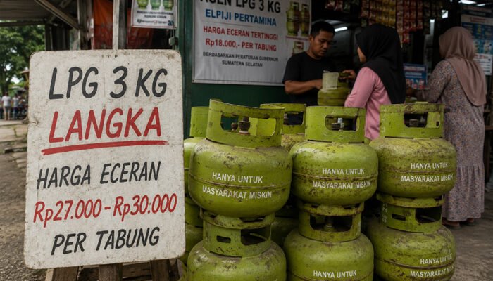 LPG 3 Kg Langka di OKI, Harga Eceran Tembus Rp30 Ribu