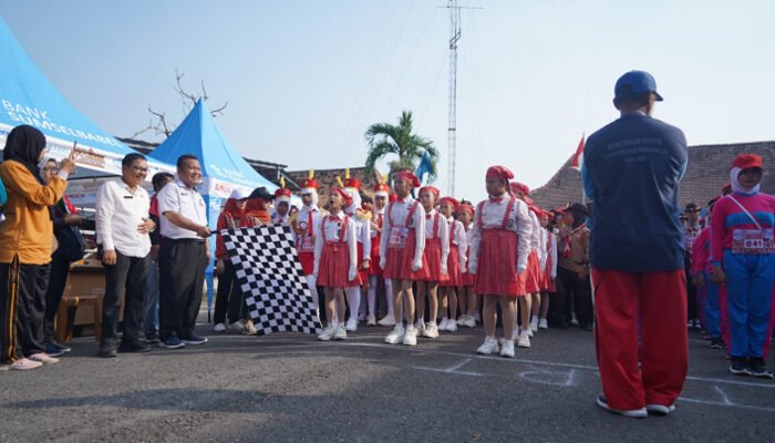 Semarak HUT RI ke-81, 92 Regu Pelajar OKI Tampilkan Gerak Jalan Indah