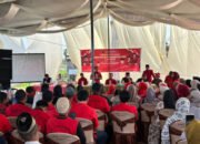 Perkuat Soliditas Partai, Ketua DPD PDI Perjuangan Sumsel Silaturahmi dengan Kader di Pedamaran