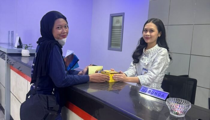 Hari Pelanggan Nasional, Branch Office BRI Lubuklinggau Sapa dan Apresiasi Nasabah