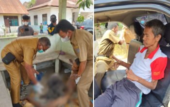 Sempat Terlantar di OKI, Dermawan Diantarkan ke Keluarga di Palembang