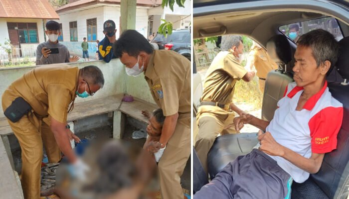 Sempat Terlantar di OKI, Dermawan Diantarkan ke Keluarga di Palembang