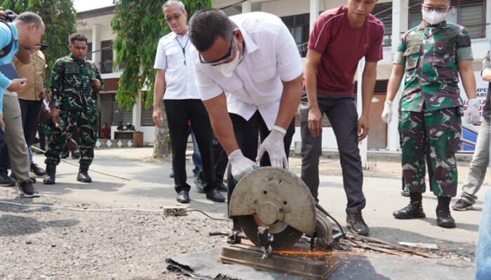 Kejari OKI Musnahkan Narkotika Hingga Senjata Api dari Perkara Inkracht
