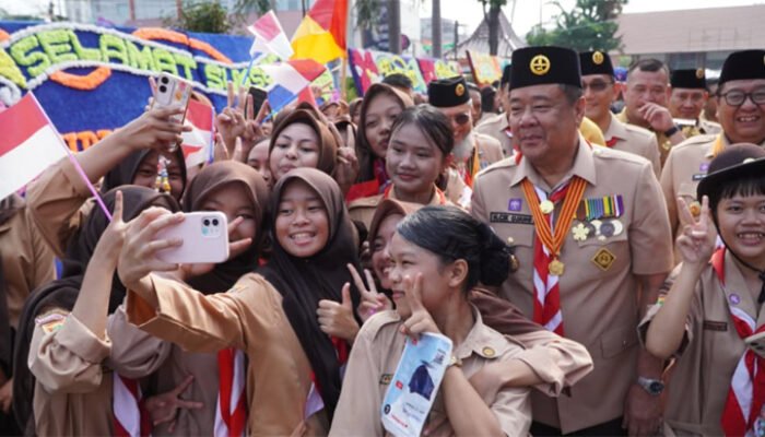Hari Pramuka ke-65, Wagub Cik Ujang Ajak Generasi Muda Dukung Swasembada Pangan Menuju Indonesia Emas 2045