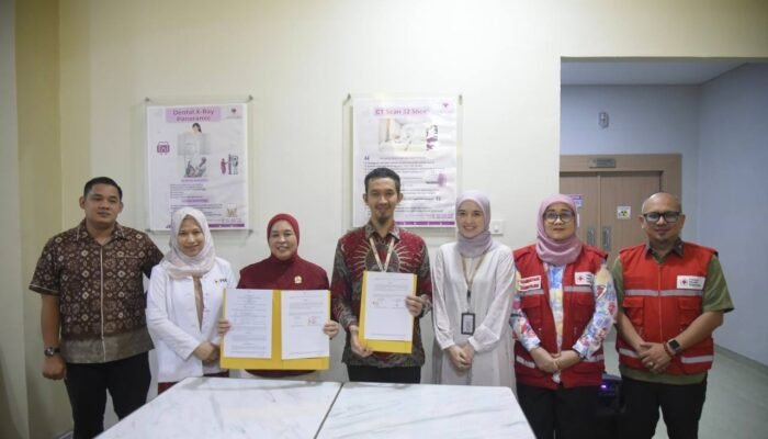 PMI dan RS Permata Palembang Jalin Kerja Sama