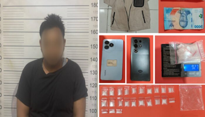 30 Paket Sabu Gagal Edar di Lahat Selatan, Pria 30 Tahun Dibekuk Polisi
