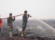 Hujan Bantu Pemadaman Karhutla di OKI, Satgas Lanjutkan Pendinginan