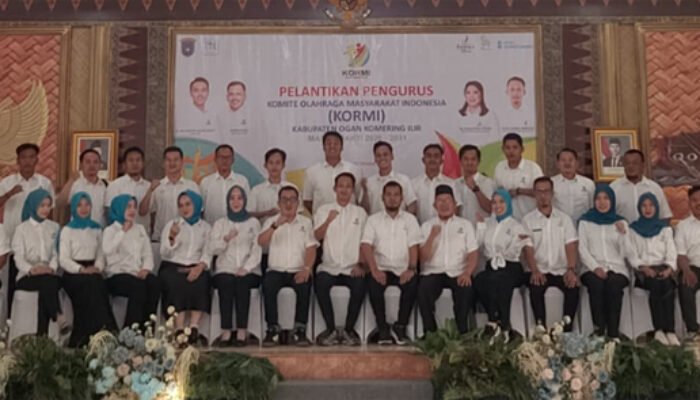 Resmi Dilantik, Pengurus KORMI OKI Siap Kobarkan Semangat Olahraga Masyarakat