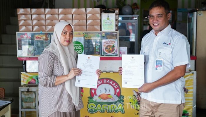 Fasilitasi Sertifikasi Halal, PT TIMAH Bantu UMKM Nasi Bakar Safira Tingkatkan Kepercayaan Konsumen