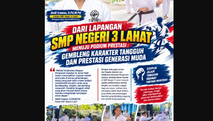 Dari Lapangan Sekolah Menuju Podium Prestasi : Gembleng Karakter Tangguh dan Prestasi Generasi Muda