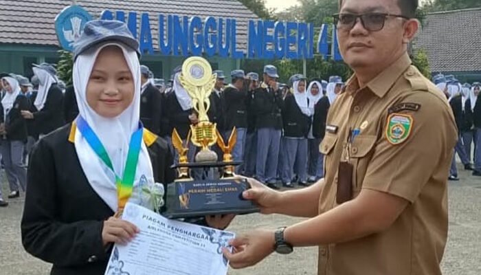 Konsisten Mendorong Budaya Juara, SMA Negeri 4 Lahat Panen Medali di Ajang Nasional 2026