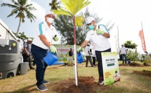 Dua Dekade APU-PPT, PPATK dan BNI Tanam Pohon