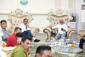 PJ Gubernur Babel Pimpin Rapat Persiapan Penyambutan Ketua DPR RI