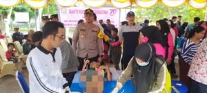 Polres OKU Gelar Khitanan Massal dalam Rangka Peringatan HUT Bhayangkara ke-76