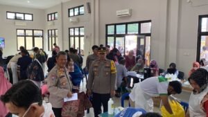 Polres Bangka Barat Gelar Bakti Kesehatan Jelang HUT Bhayangkara ke-76