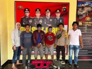 Polsek Jebus Ringkus Pelaku Pencurian dan Pengedar Sabu