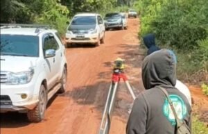 Pemkab OKI Mulai Kerjakan Perbaikan Jalan Lebung Batang-Tulung Selapan