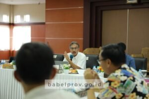 Sukseskan Penyelenggaraan G20, Pemprov Babel Minta Dukungan Semua Pihak