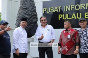 Pj Gubernur Kunjungi Pusat Informasi Geologi Pulau Belitung