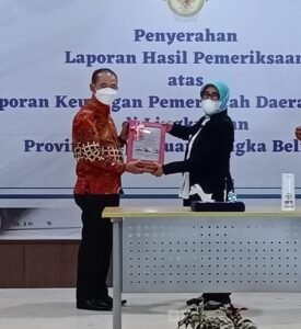 Pemkab Bangka Raih Opini WTP