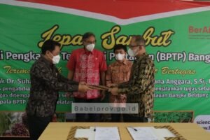 Lepas Sambut Kepala BPTP Babel, Pj Gubernur Siap Bersinergi