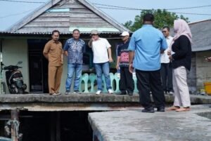 Komisi III DPRD Babel Tinjau Realokasi Rumah di Kurau