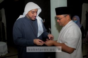 Buka Bersama Syekh Hussein Jaber, Gubernur Bahas Pengembangan Hafiz Alquran