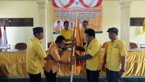 Ketua DPD Golkar Muara Enim: Jangan Saling Sikut
