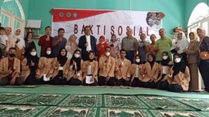 Sambut Hari Raya Idul Fitri, Universitas SJAKHYAKIRTI Palembang Gelar Bakti Sosial