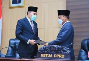 DPRD Sampaikan Rekomendasi atas LKPJ Bupati Muba TA 2021