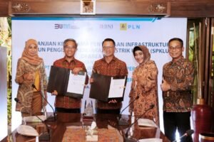 PLN dan BNI Berkolaborasi Memperluas Jangkauan SPKLU
