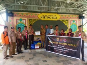 Kwarda Sumsel Salurkan Bantuan untuk Korban Kebakaran di Tulung Selapan