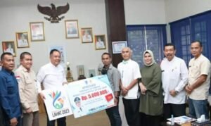 Pemkab Lahat Terima Logo dan Maskot Porprov Sumsel XIV