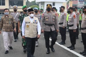 Wabub Lahat Pimpin Gelar Pasukan Ops Ketupat Musi